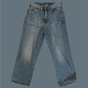 Baggy echo jeans with detail on back pockets